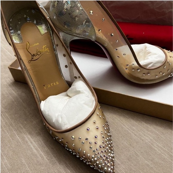 Christian Louboutin Heels Size 38 - Picture 2 of 10